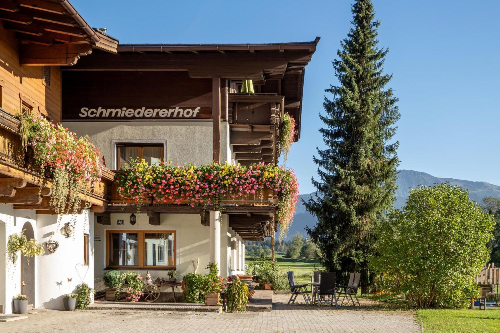 Apartment-Pension Schmiedererhof Санкт-Йоганн-ін-Тіроль Екстер'єр фото