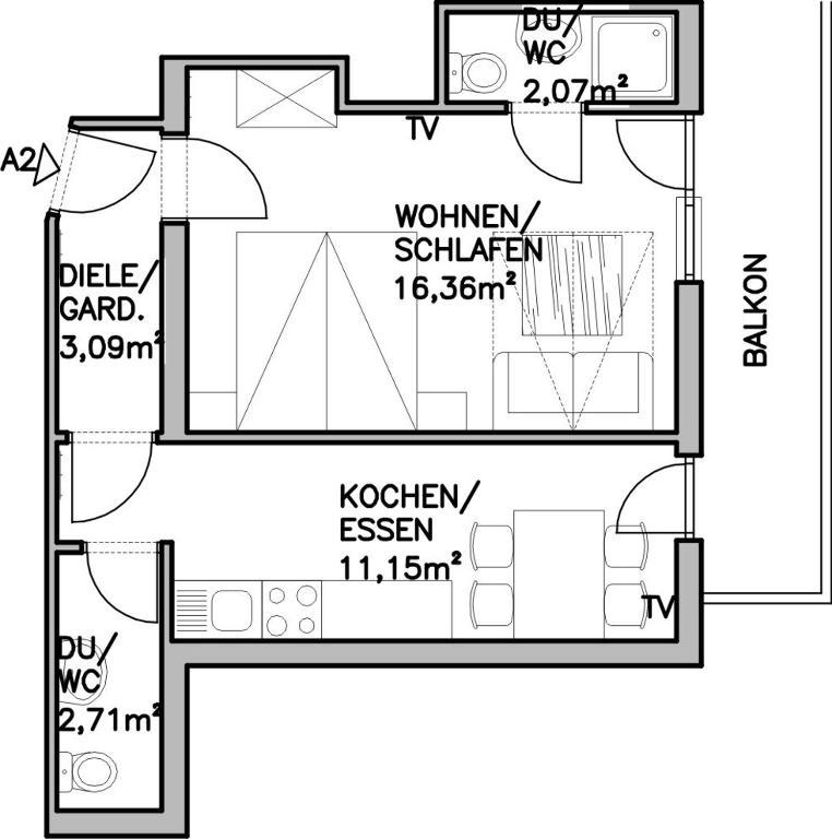 Apartment-Pension Schmiedererhof Санкт-Йоганн-ін-Тіроль Номер фото